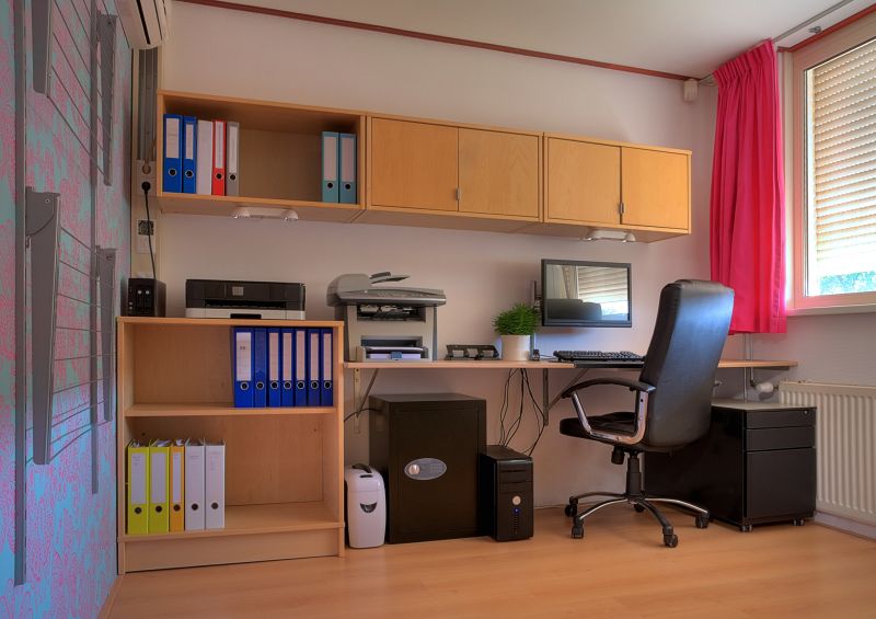 Built In Desk Installation in Woodbridge, VA